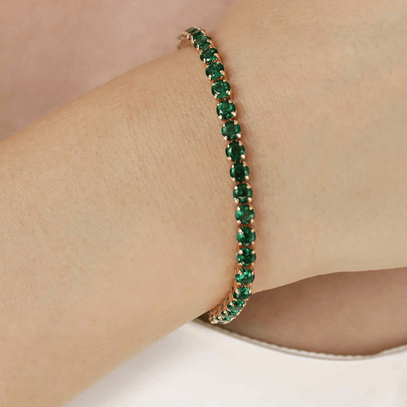 Giselle Sparkle Crystal 18k Gold Plated Bracelet