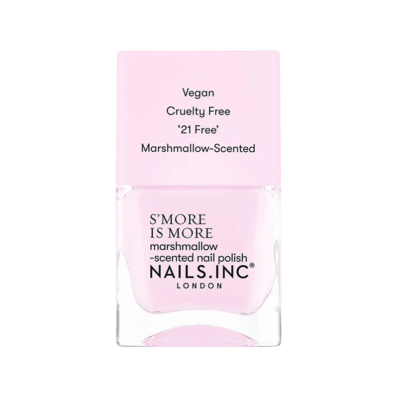 S'More is More Marshmallow-Scented Nail Polish - A Little Mallow-Dramatic