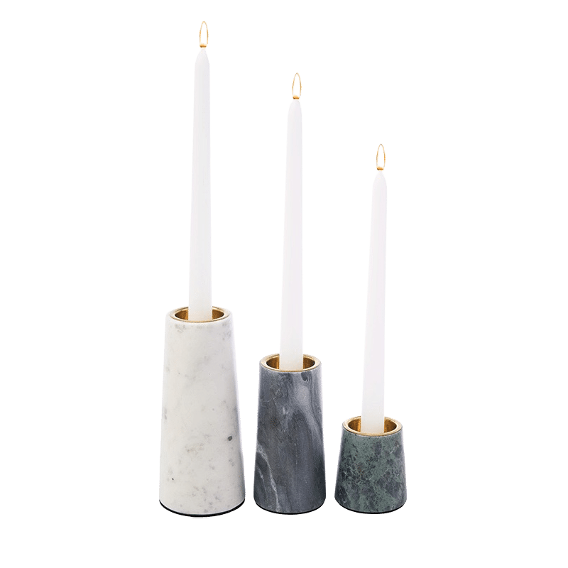 Artisan Marble Votive Set
