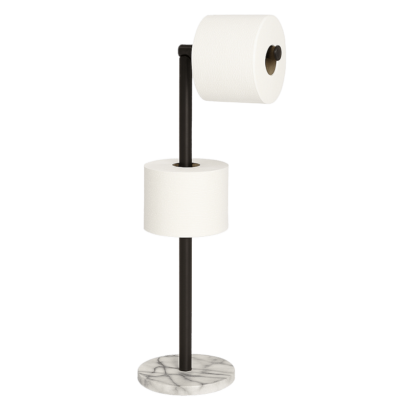 Modern Toilet Paper & Roll Holder