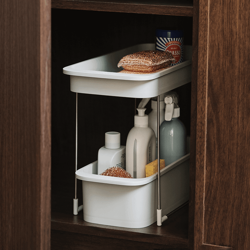 CupboardStore 2 Tier Storage Caddy