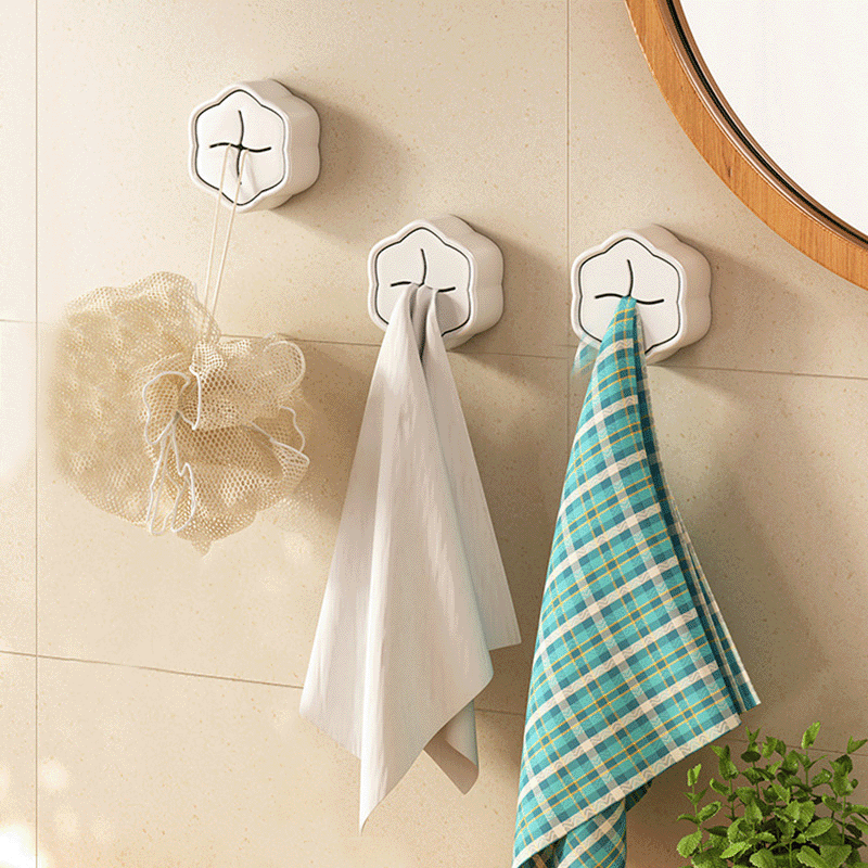 Adhesive Dish Towel Holder (4 Pack)