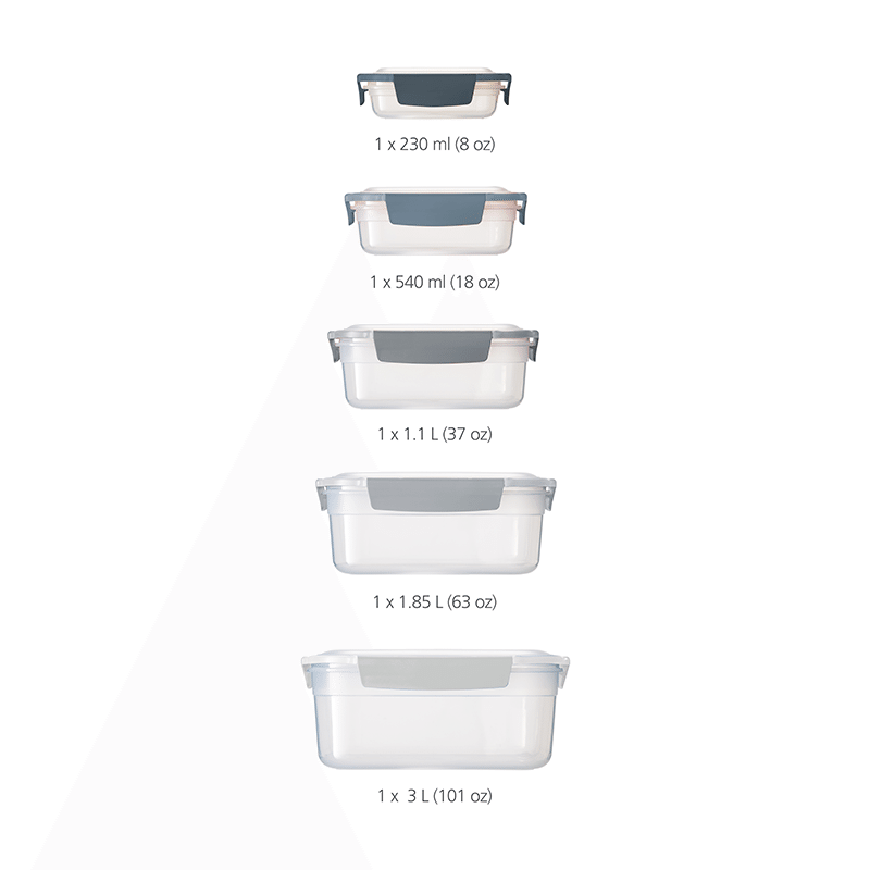 Nest Lock 10 Piece Food Storage Container Set