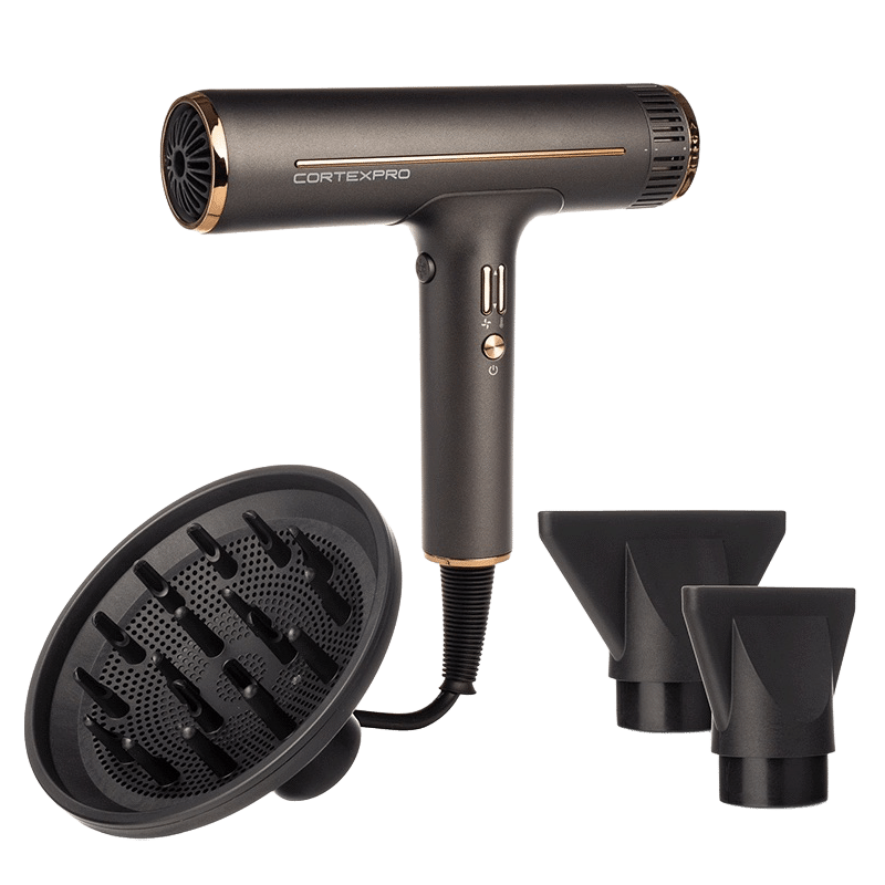 ProTurbo Hair Dryer with 3 Attachments