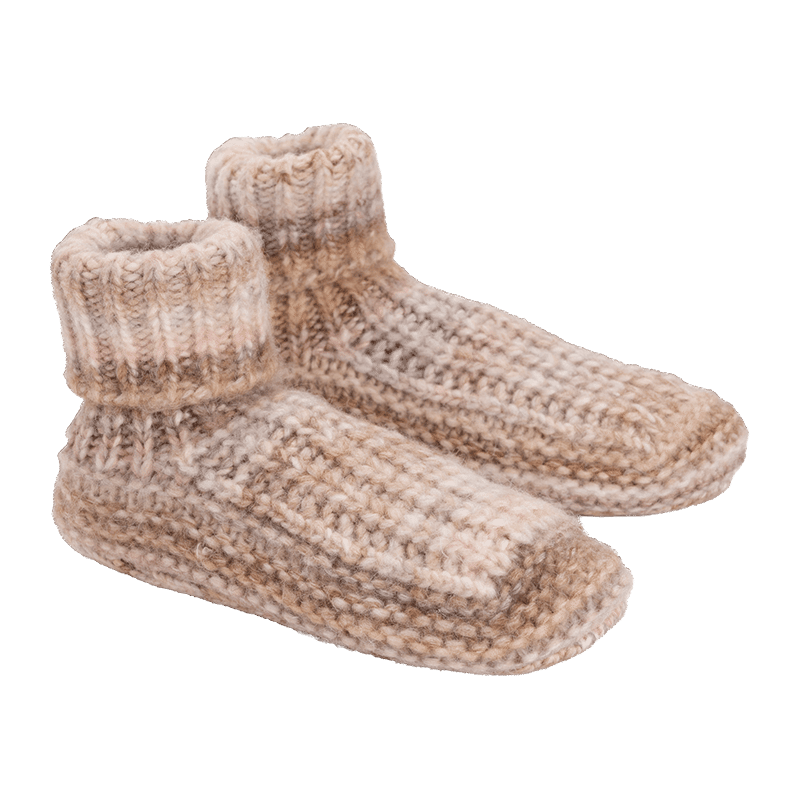 Women's Luxe Space-Dye Cuff Slipper Bootie