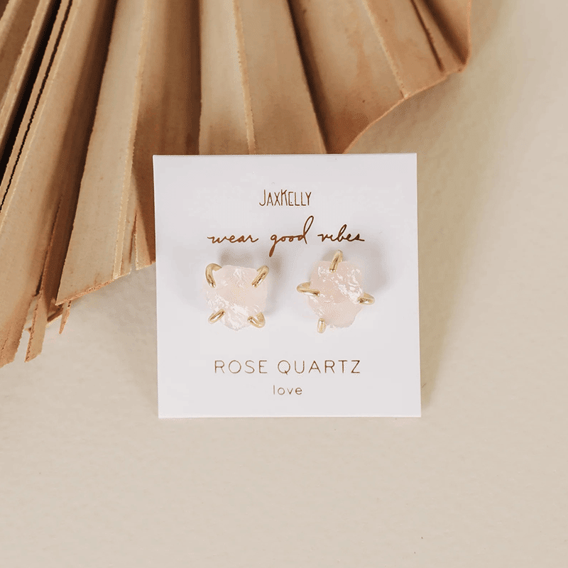 Gemstone Prong - Rose Quartz