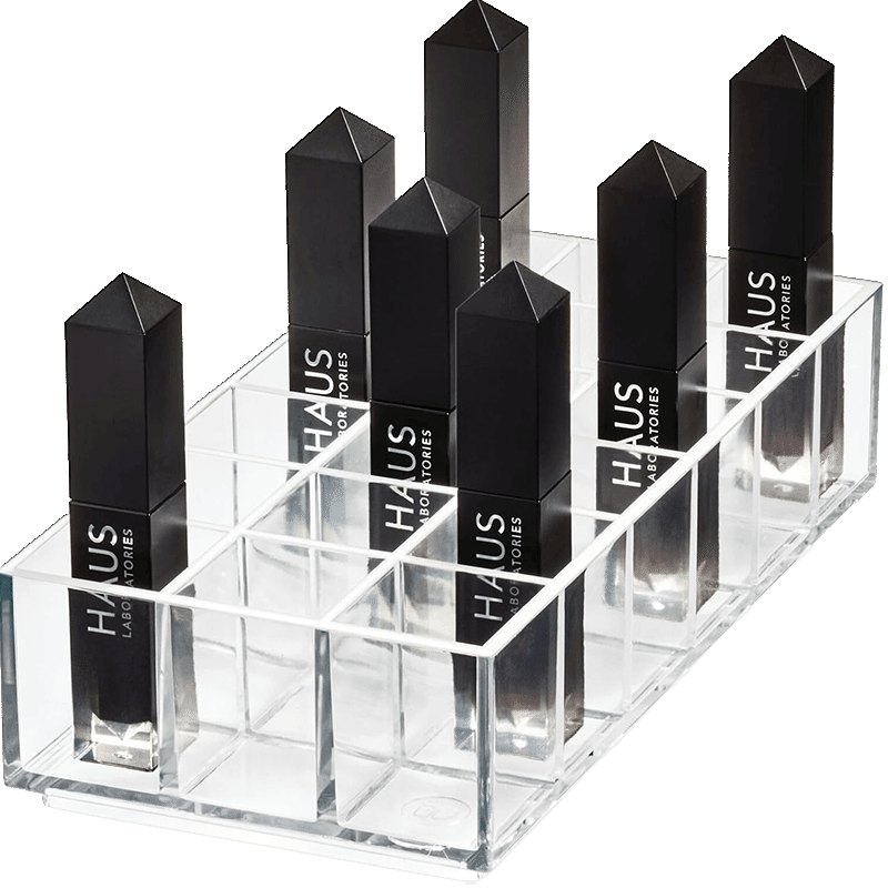18 Section Clear Lipstick Organizer