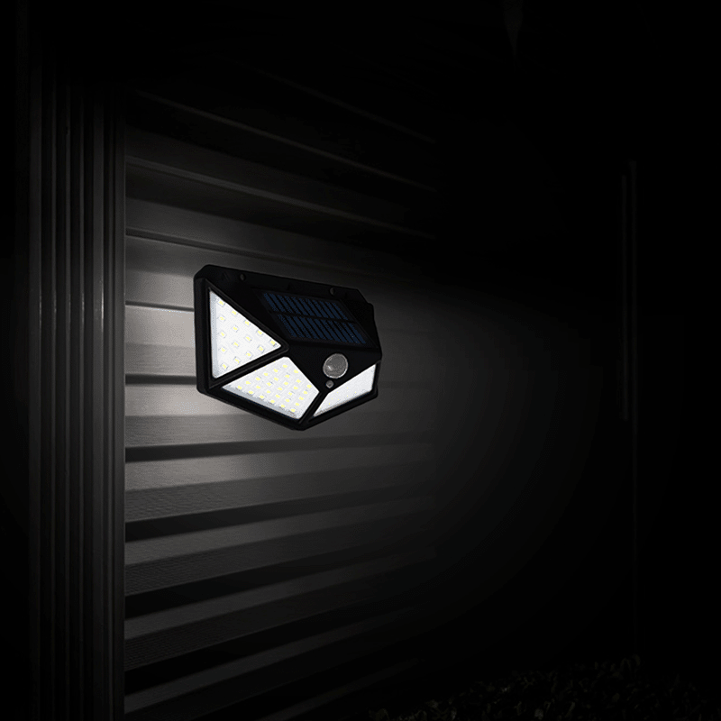 Wireless Motion Sensor LED Wedge Outdoor Light (2 Pack)