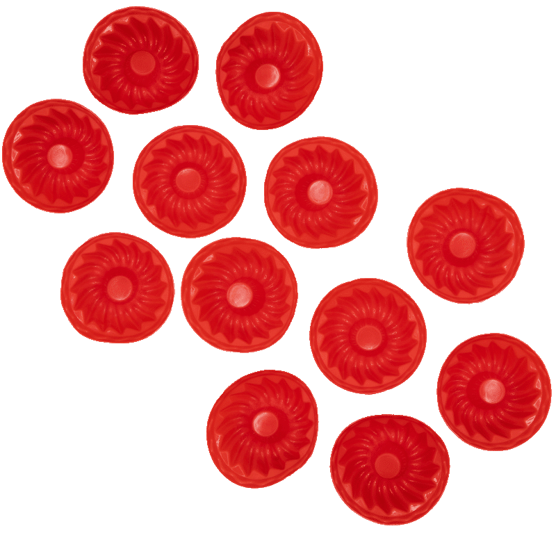 Reusable Silicone Baking Cups (12 Pack)