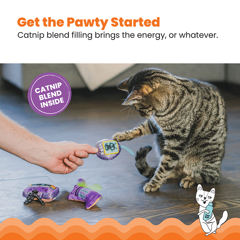 So Meowsome 90s Cat Toys, 3 pack