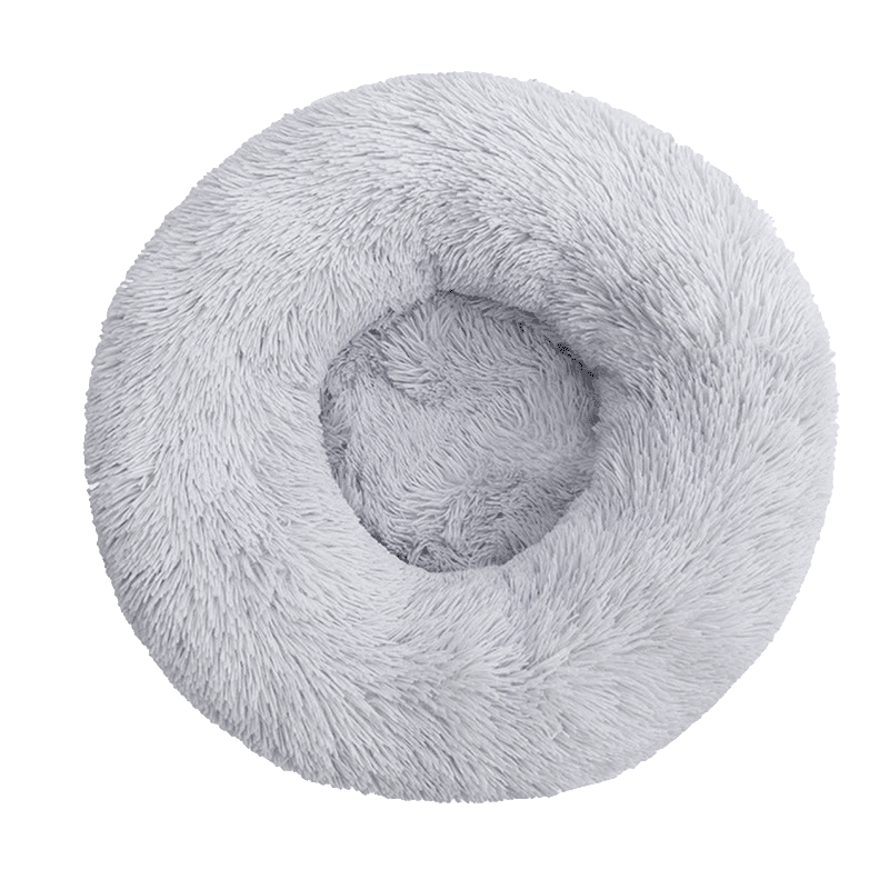 24" Donut-Style Plush Pet Bed