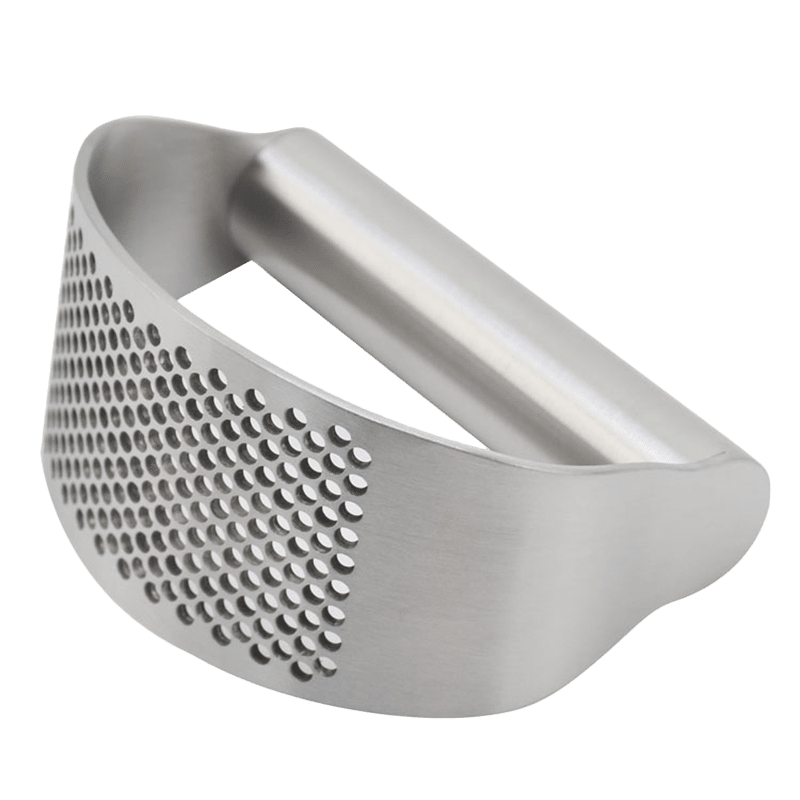 Ergonomic Handheld Garlic Crusher