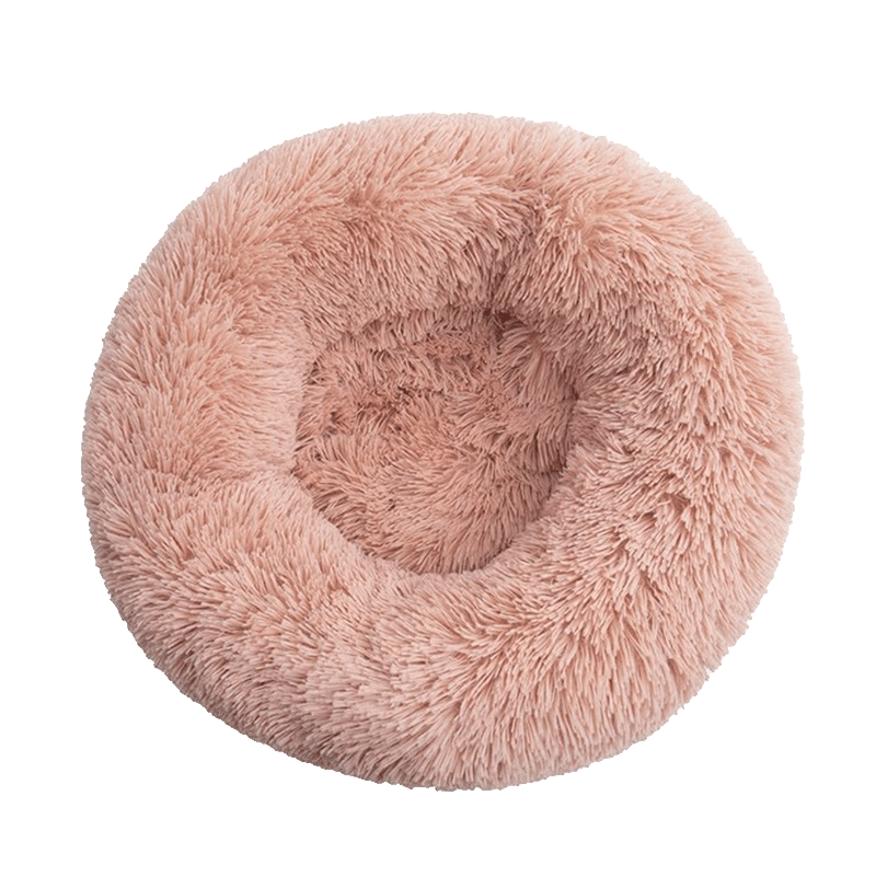 24" Donut-Style Plush Pet Bed