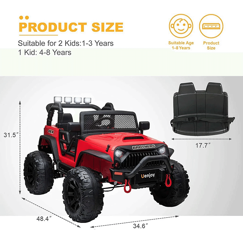 Battery Operated Ride-On & Remote Control Kids' Toy Truck