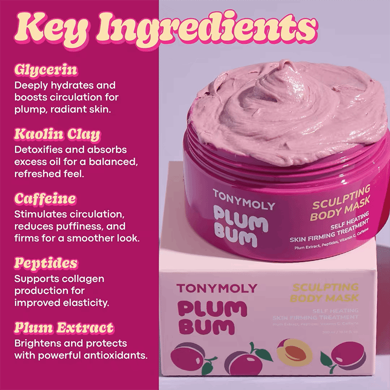 Plum Bum Self Heating Sculpting Body Mask