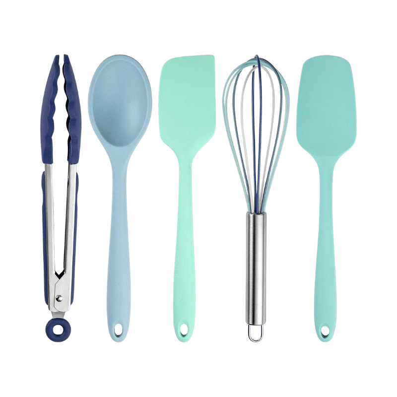 5 Piece Silicone Utensil Set