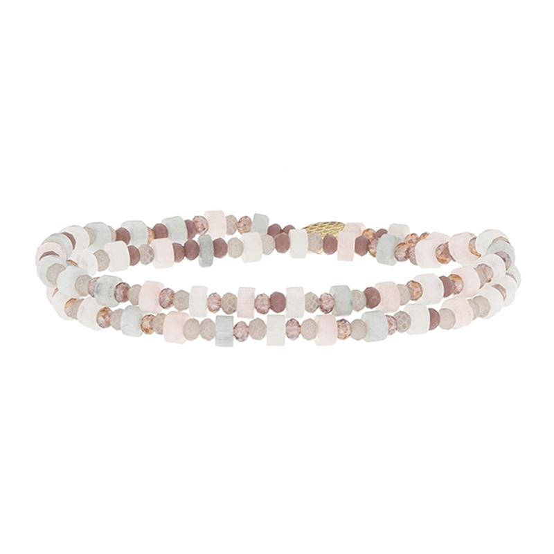 Stone/Crystal Wrap Stretch Bracelet