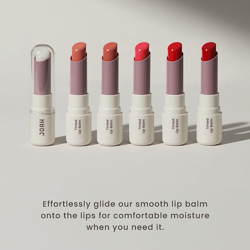 Tinted Lip Balm - Orange Red