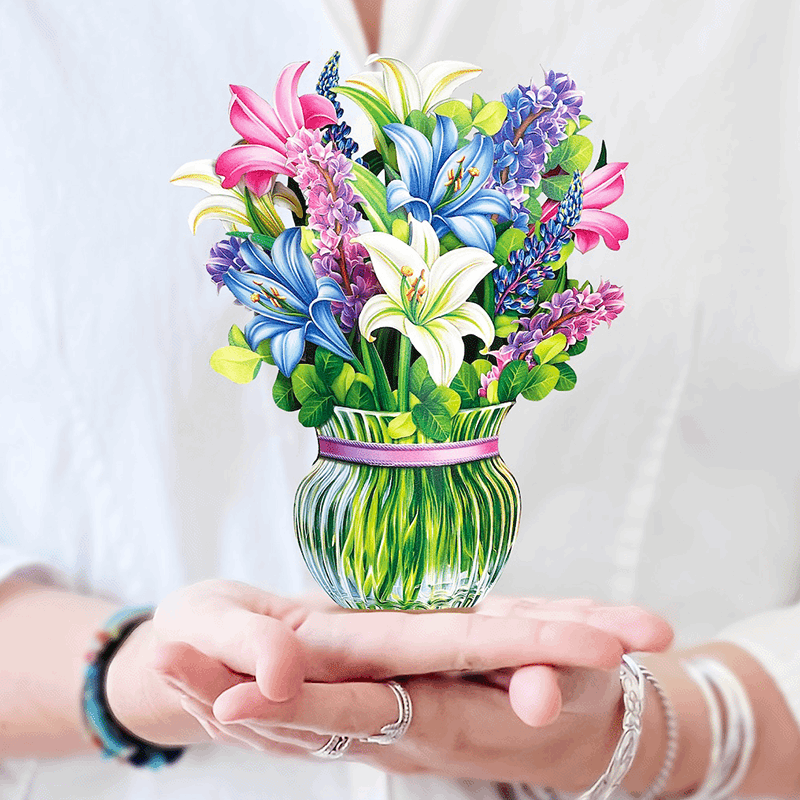 3D Bouquet Greeting Card