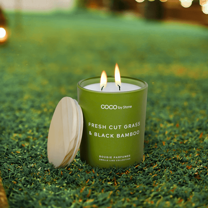 Coco Candle Smells Like Fresh Cut Grass