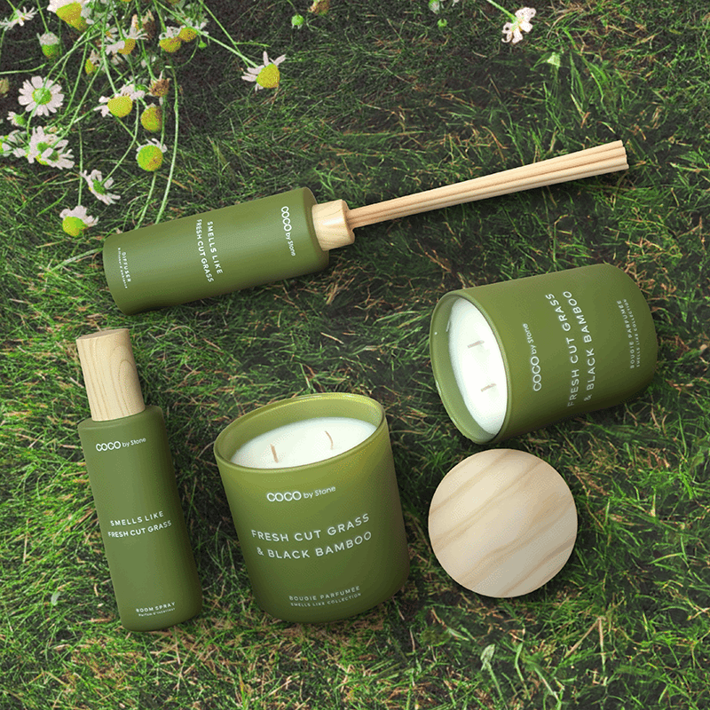 Coco Candle Smells Like Fresh Cut Grass