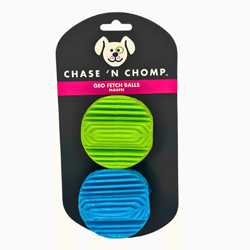 Geo Balls 2 Pack Dog Toy
