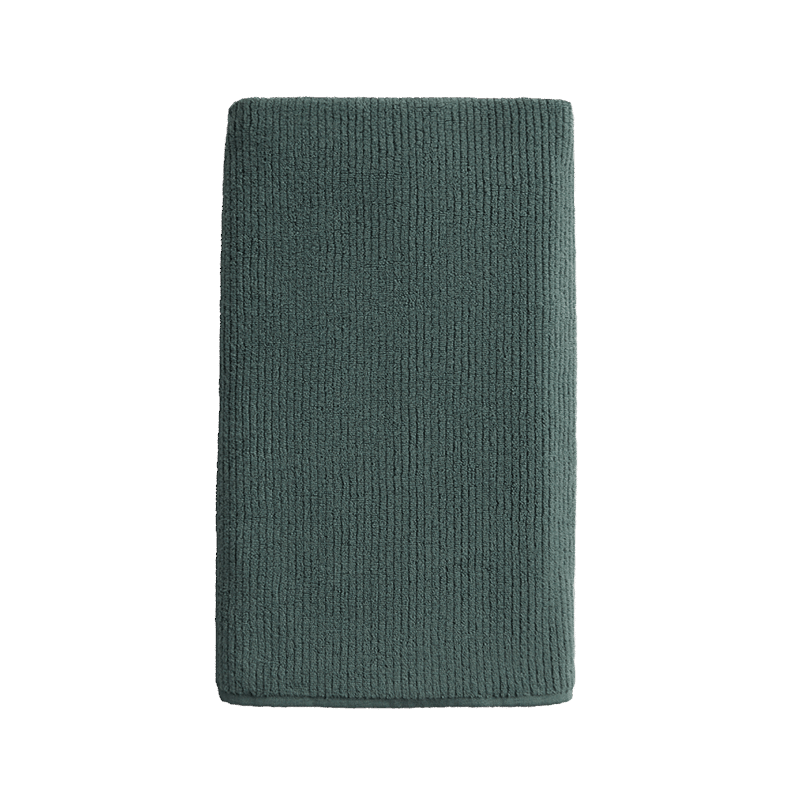 Soft Rib Towels, Agave, Bath Towel