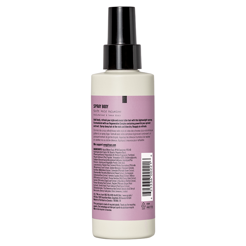 AG Spray Body: Soft Hold Volumizer