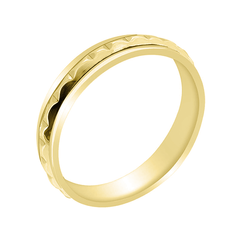 Picture of Jaya Thin Textured Anxiety Spinning Ring