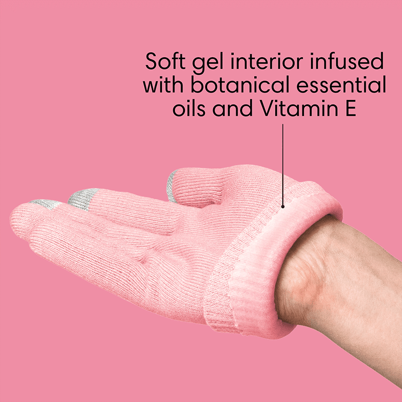 Hydrating Gel Infused Moisturizing Spa Gloves