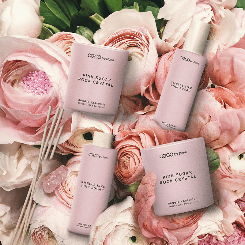 Coco Candle Smells Like Pink Sugar