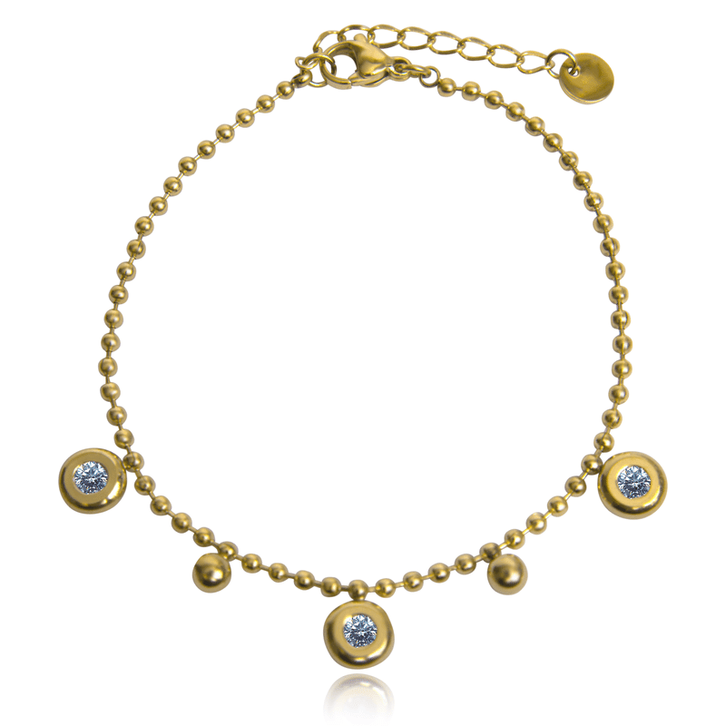 18K Gold Plated Stainless Steel Roya Bracelet