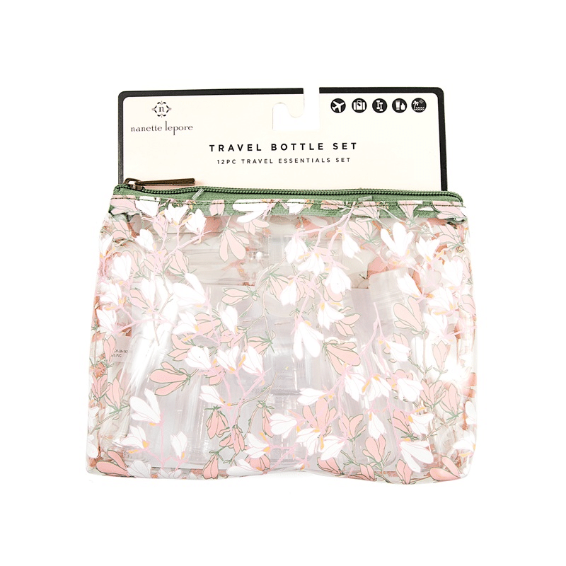 Multi Floral Prt Bottle Set 12pc