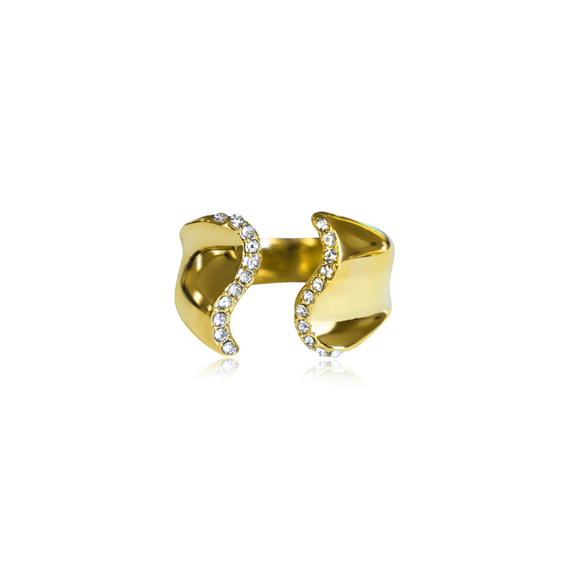18K Gold Plated Stainless Steel Skye Ring