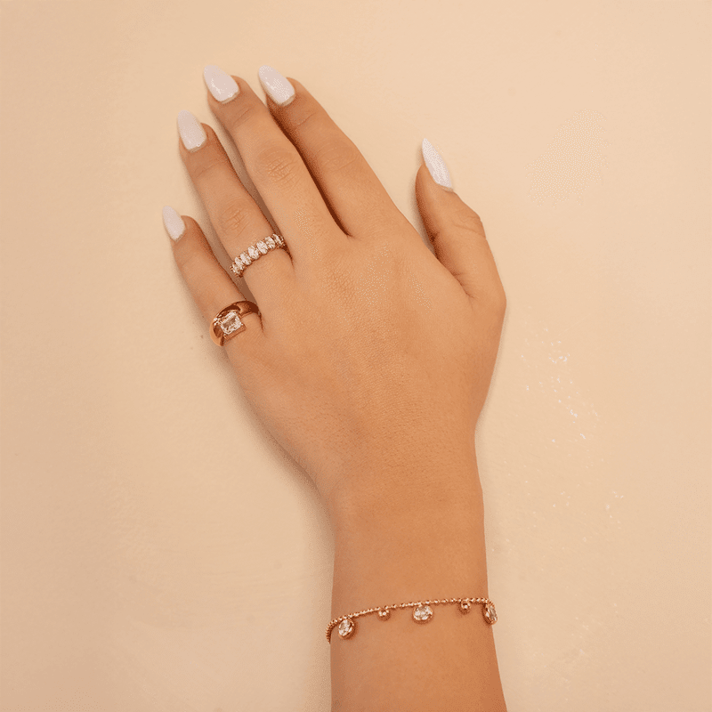 18K Gold Plated Stainless Steel Roya Bracelet