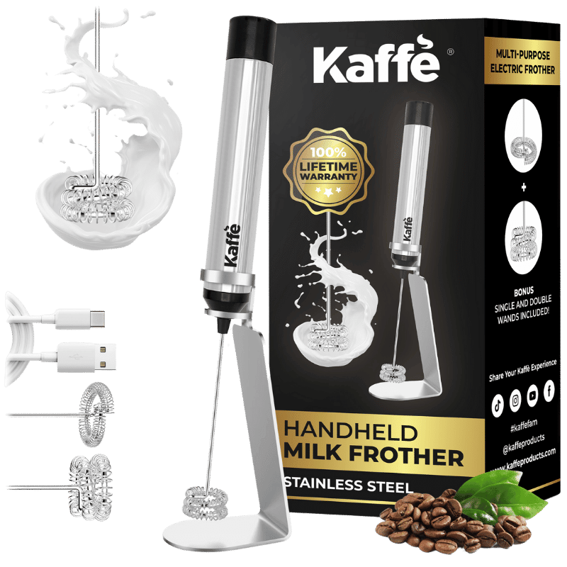 Rechargeable Milk Frother with Stand