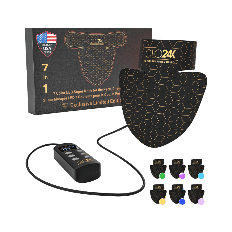 7 Color LED Super Mask for the Neck, Chest & Décolleté
