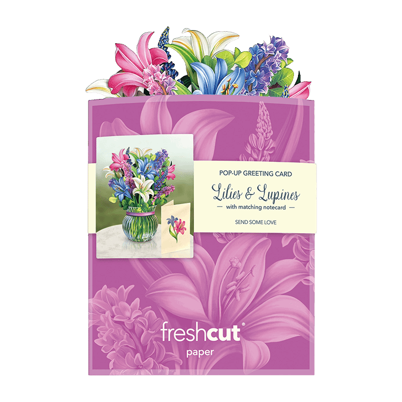 3D Bouquet Greeting Card