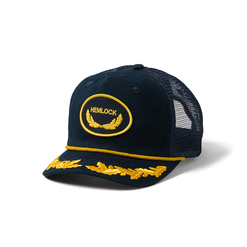 Captain Trucker Hat in Navy