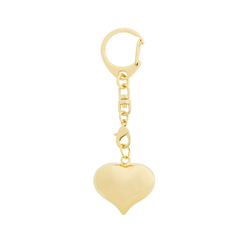 Puffy Heart Handbag Charm 