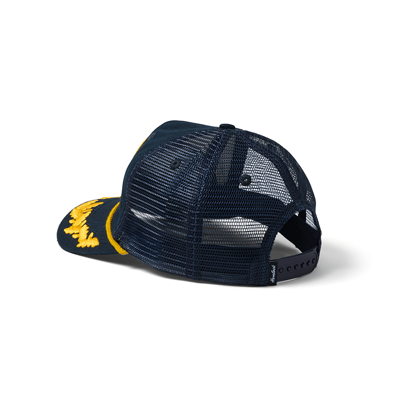 Captain Trucker Hat in Navy