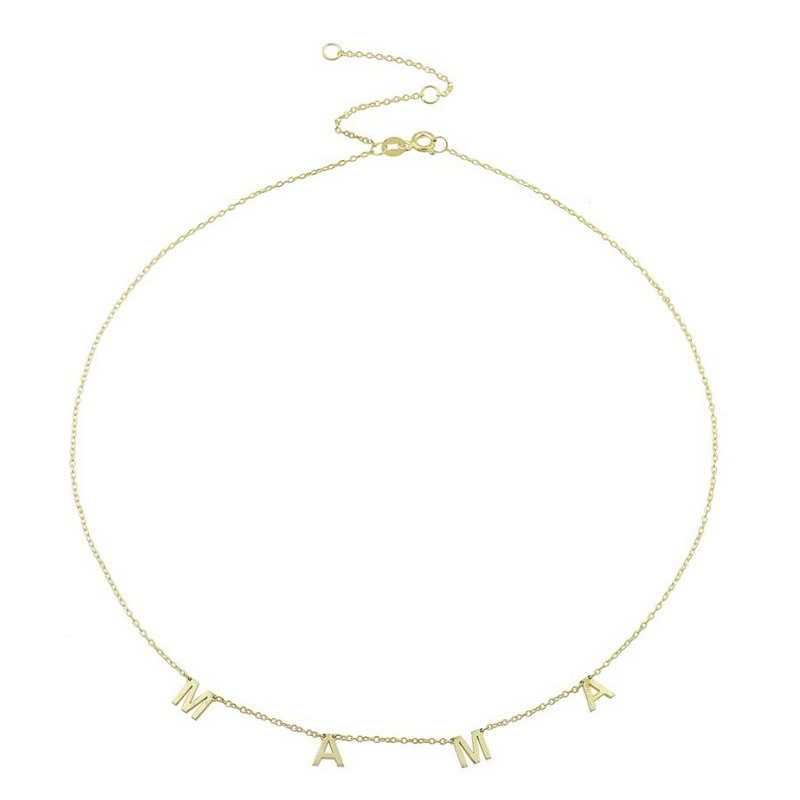 Stainless Steel Mama Necklace II