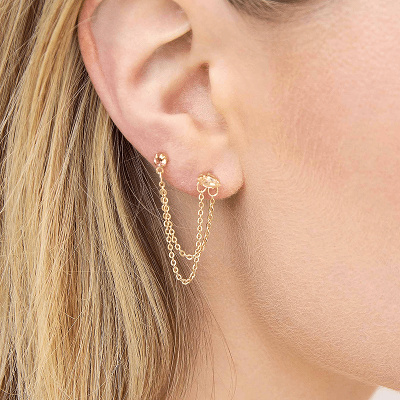 Barely There Crystal Dangle Earrings