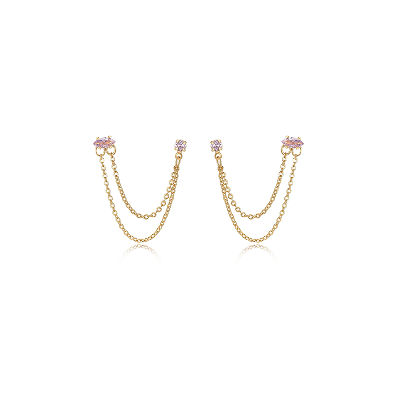 Barely There Crystal Dangle Earrings