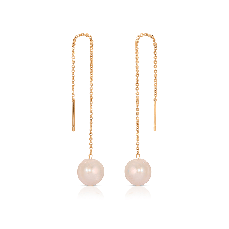 Pearl Drop Simple Earrings