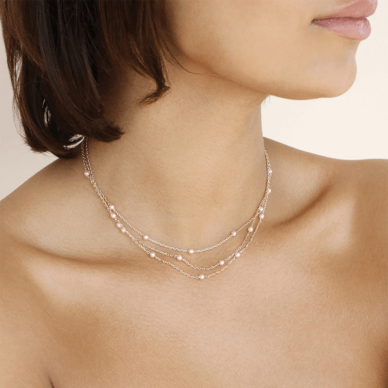 Perfect Stone Layered Necklace