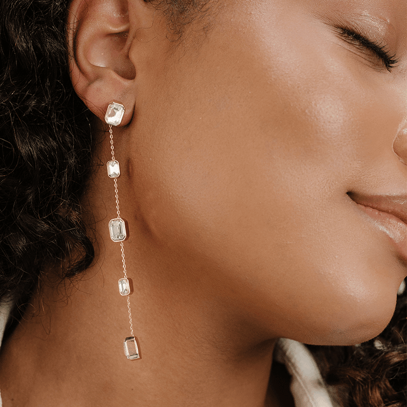Iconic Crystal Dangle Earrings