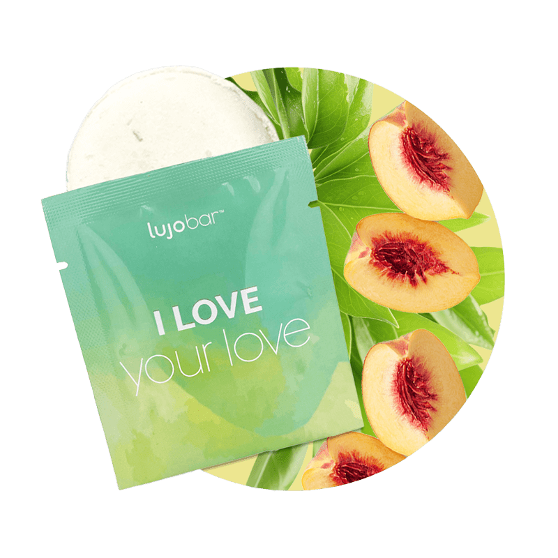 Green Tea + Peach Scent Shower Steamer