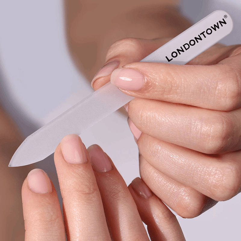 Glass File & Cuticle Pusher Set