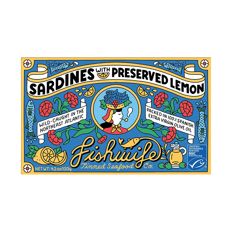Picture of Sardines with Preserved Lemon